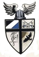 Königsberg (Pr.), Stadtkreis Königsberg Königsberg (Pr.), Wappen der Akademischen Fliegerschaft Preußen Кёнигсберг (Пр.), герб академического летного товарищества «Пруссия»
