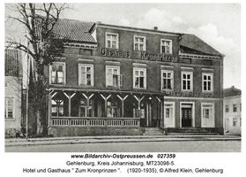 Gehlenburg, Kreis Johannisburg 