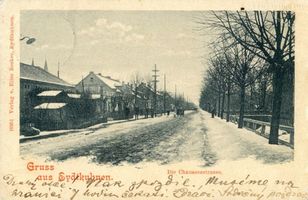 Eydtkau, Kreis Ebenrode Eydtkuhnen, Chausseestraße III 