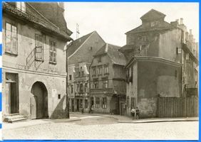 Königsberg (Pr.), Stadtkreis Königsberg Tuchmacherstraße Königsberg (Pr.), Tuchmacherstraße, Alte Häuser Кёнигсберг (Пр.), Тухмахерштрассе, старые дома