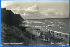 Georgenswalde, Kreis Samland Georgenswalde, Bad und Steilküste Samländische Steilküste