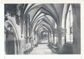 Elbing, Stadt, Stadtkreis Elbing Elbing, St. Marienkirche, Kreuzgang Эльбинг, церковь Св. Марии, клуатр