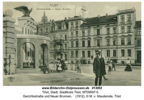Tilsit, Stadt, Stadtkreis Tilsit Gerichtsstraße
