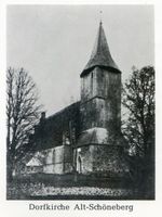 Alt Schöneberg, Kreis Allenstein Alt Schöneberg, Kirche 