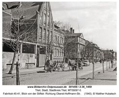 Tilsit, Stadt, Stadtkreis Tilsit Fabrikstraße 41-45