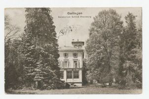 Gallingen Kr. Bartenstein, Kreis Bartenstein Gallingen Kr. Bartenstein, Sanatorium Schloß Rheinburg 