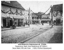 Rastenburg, Stadt, Kreis Rastenburg Neuer Markt