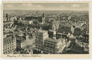 Königsberg (Pr.), Stadtkreis Königsberg Königsberg, Blick vom Schloßturm Richtung Süd-Ost II Königsberg, Synagoge