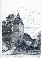 Merunen, Ort, Kreis Treuburg Merunen, Kirche 
