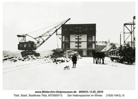 Tilsit, Stadt, Stadtkreis Tilsit   Tilsit, Winter