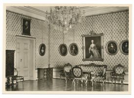 Königsberg (Pr.), Stadtkreis Königsberg Königsberg (Pr.), Schloß, Empfangszimmer der Kaiserin Königsberg, Schloß, Innenräume