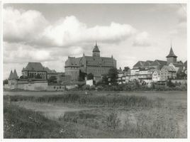 Marienburg, Westpr., Kreis Marienburg Marienburg i. Westpr., Die Marienburg von der Nogatseite XVI Marienburg, Schloß