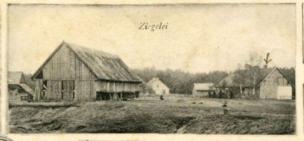 Wacholderau, Kreis Ortelsburg Kiparren, Ziegelei 