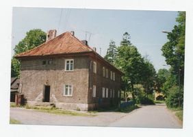 Metgethen, Ort und Bahnstation, Stadtkreis Königsberg Hindenburgweg 2 Metgethen, Gartenstadt,  Hindenburgweg 2, Bäckerei Salomon Metgethen, Häuser früher und heute