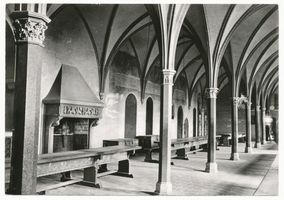 Marienburg, Westpr., Kreis Marienburg Marienburg i. Westpr., Hochschloß, Konvents-Remter, Speisesaal V Мариенбург в Западной Пруссии, Верхний замок, Конвентный ремтер, трапезная, V