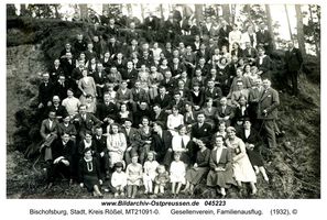 Bischofsburg, Stadt, Kreis Rößel 