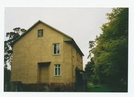 Metgethen, Ort und Bahnstation, Stadtkreis Königsberg Königsweg Metgethen, Königsweg 5, Haus Kötat Metgethen, Häuser früher und heute