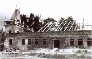 Sehmen, Kreis Bartenstein Sehmen (Солдатово), Einstiges Gutshaus Зеемен (Солдатово), тогдашний усадебный дом