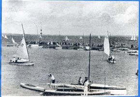 Lötzen, Stadt, Kreis Lötzen Lötzen, Seglerhafen, Masurische Wassersportwoche Лётцен, яхтенная гавань, Мазурская неделя водного спорта