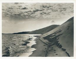  Kurische Nehrung, Wanderdüne am Kurischen Haff Kurisches Haff