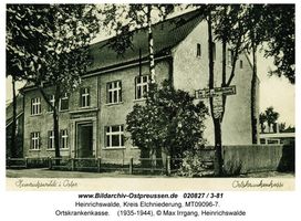 Heinrichswalde Kr. Elchniederung, Kreis Elchniederung Friedrichstraße, Heinrichswalde