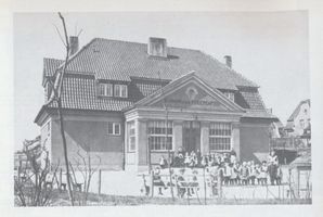 Königsberg (Pr.), Stadtkreis Königsberg Kaporner Straße 7-11 Königsberg, Kaporner Straße, Der Neumann'sche Kindergarten Königsberg, Stadtteil Amalienau