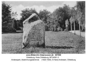 Ortelsburg, Stadt, Kreis Ortelsburg 