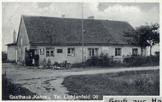 Hasselpusch, Kreis Heiligenbeil Hasselpusch, Gasthaus Kahrau 