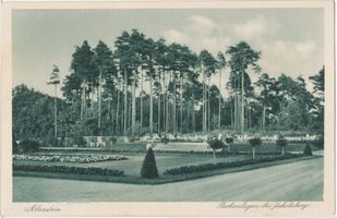 Allenstein, Stadtkreis Allenstein Allenstein, Parkanlagen, Jakobsberg II Allenstein, Stadtpark, Jakobsberg