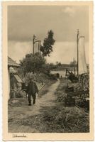 Elchwerder Kr. Labiau, Ort, Kreis Labiau Elchwerder Kr. Labiau, Kurenkähne und Fischer Эльхвердер, р-н Лабиау, куршские лодки и рыбаки