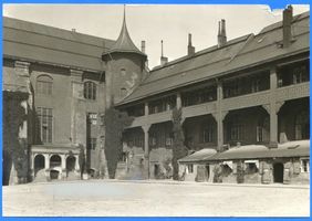 Königsberg (Pr.), Stadtkreis Königsberg Königsberg (Pr.), Schloßhof, Das Blutgericht IV Königsberg, Schloßkirche