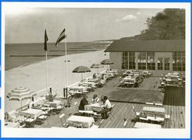 Neukuhren, Kreis Samland Neukuhren, Strandcafe Нойкурен, пляжное кафе