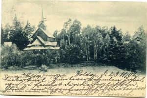 Romitten, Kreis Preußisch Eylau Rominten, Hubertus-Kapelle 