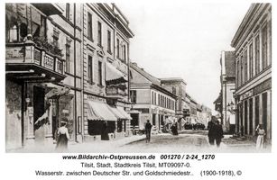 Tilsit, Stadt, Stadtkreis Tilsit Wasserstraße