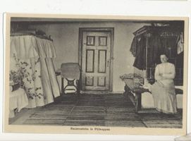 Pillkoppen, Kreis Samland Pillkoppen, Bauernstube Пилькоппен, крестьянская горница