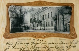 Johannisburg, Kreis Johannisburg St. Johannisstraße 7 Johannisburg, St. Johannisstraße, altes Kreishaus 1903 Johannisburg, St. Johannisstraße