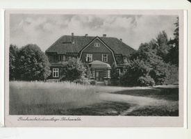 Blockswalde, Kreis Schloßberg Maschuiken, Reichsarbeitsdienstlager, Haupthaus 