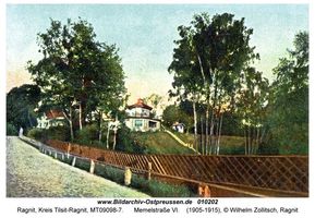 Ragnit, Kreis Tilsit-Ragnit Memelstraße  