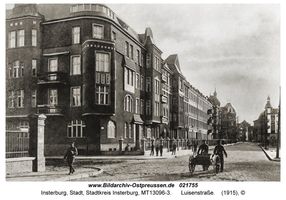 Insterburg, Stadt, Stadtkreis Insterburg Luisenstraße