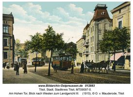 Tilsit, Stadt, Stadtkreis Tilsit Am Hohen Tor
