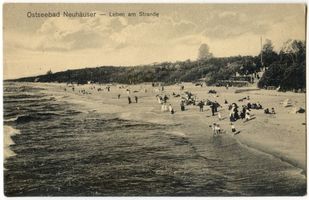 Neuhäuser, Kreis Samland Neuhäuser, Strandleben II 