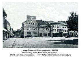 Bischofsburg, Stadt, Kreis Rößel 