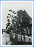 Königsberg (Pr.), Stadtkreis Königsberg Königsberg (Pr.), Krananlagen am Industriehafen 