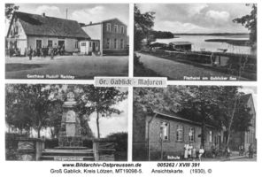 Groß Gablick, Kreis Lötzen 