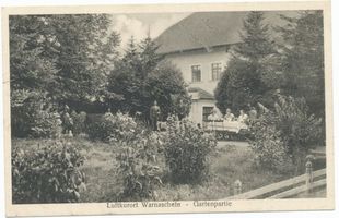 Warnheide, Kreis Angerapp Warnascheln, Gartenpartie 
