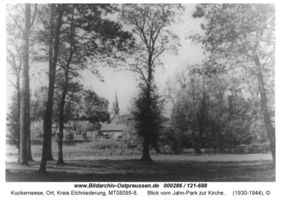 Kuckerneese, Ort, Kreis Elchniederung Jahnpark  