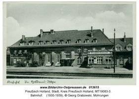 Preußisch Holland, Stadt, Kreis Preußisch Holland 