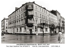 Tilsit, Stadt, Stadtkreis Tilsit Hohe Straße