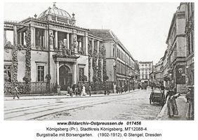 Königsberg (Pr.), Stadtkreis Königsberg Burgstraße