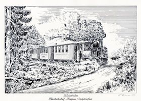 Friedrichshof Kr. Ortelsburg, Kreis Ortelsburg Friedrichshof Kr. Ortelsburg, Kleinbahn Friedrichshof-Puppen 